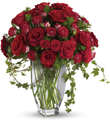 Teleflora's Rose Romanesque Bouquet from Backstage Florist in Richardson, Texas